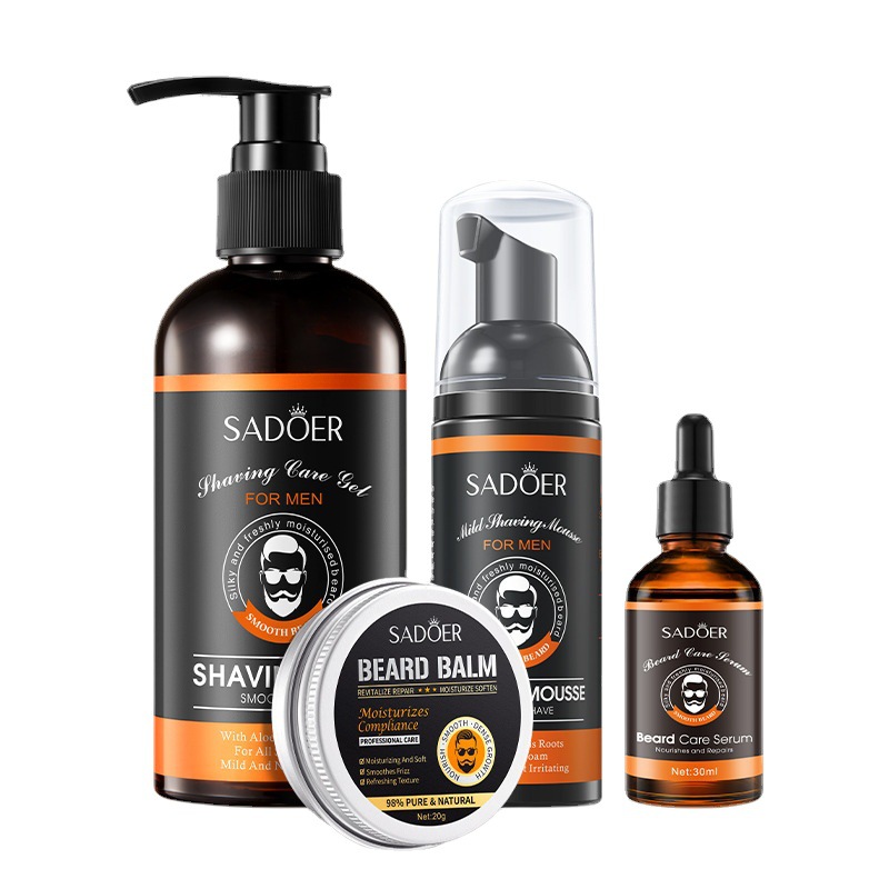 Beard Oil Growth - Men's Beard Growth Kit, Beard Oil,