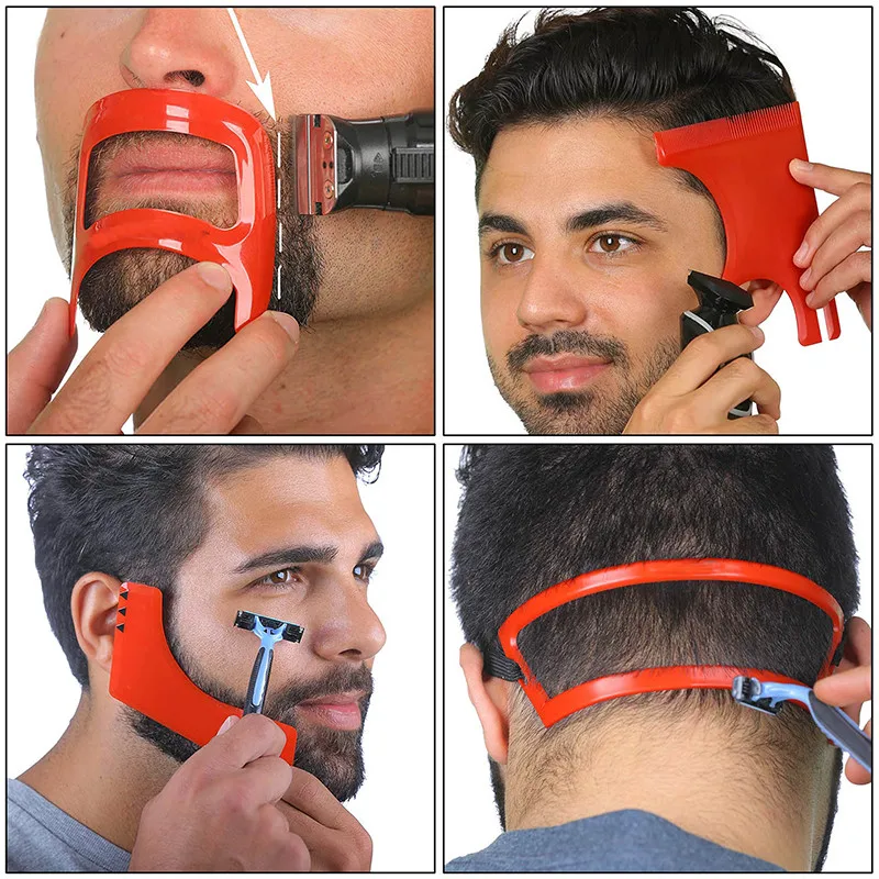 2/4Pcs Men's Beard Combs Hair  - Men'S Grooming Hair ulasan dan harga
