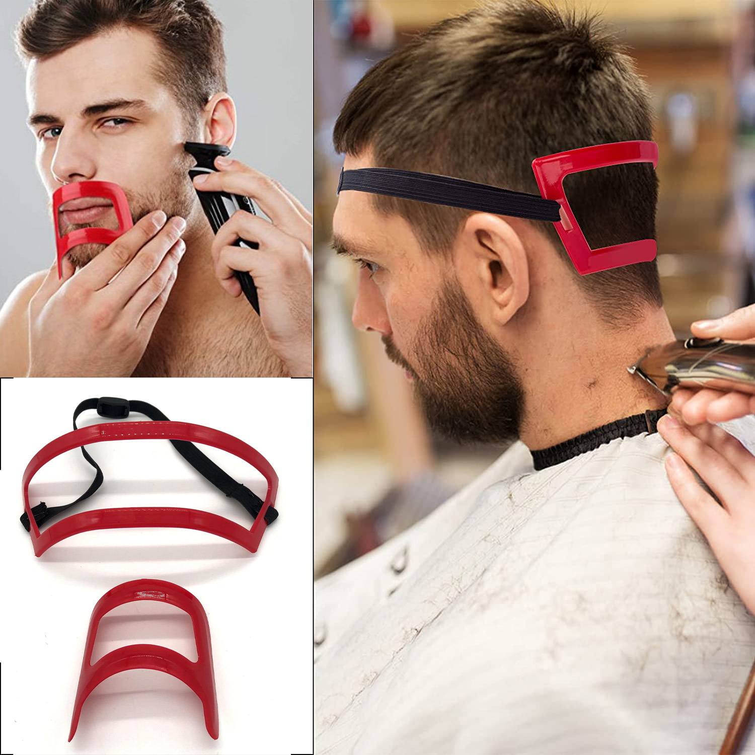 2/4Pcs Men's Beard Combs Hair  - Men'S Grooming Hair ulasan dan harga