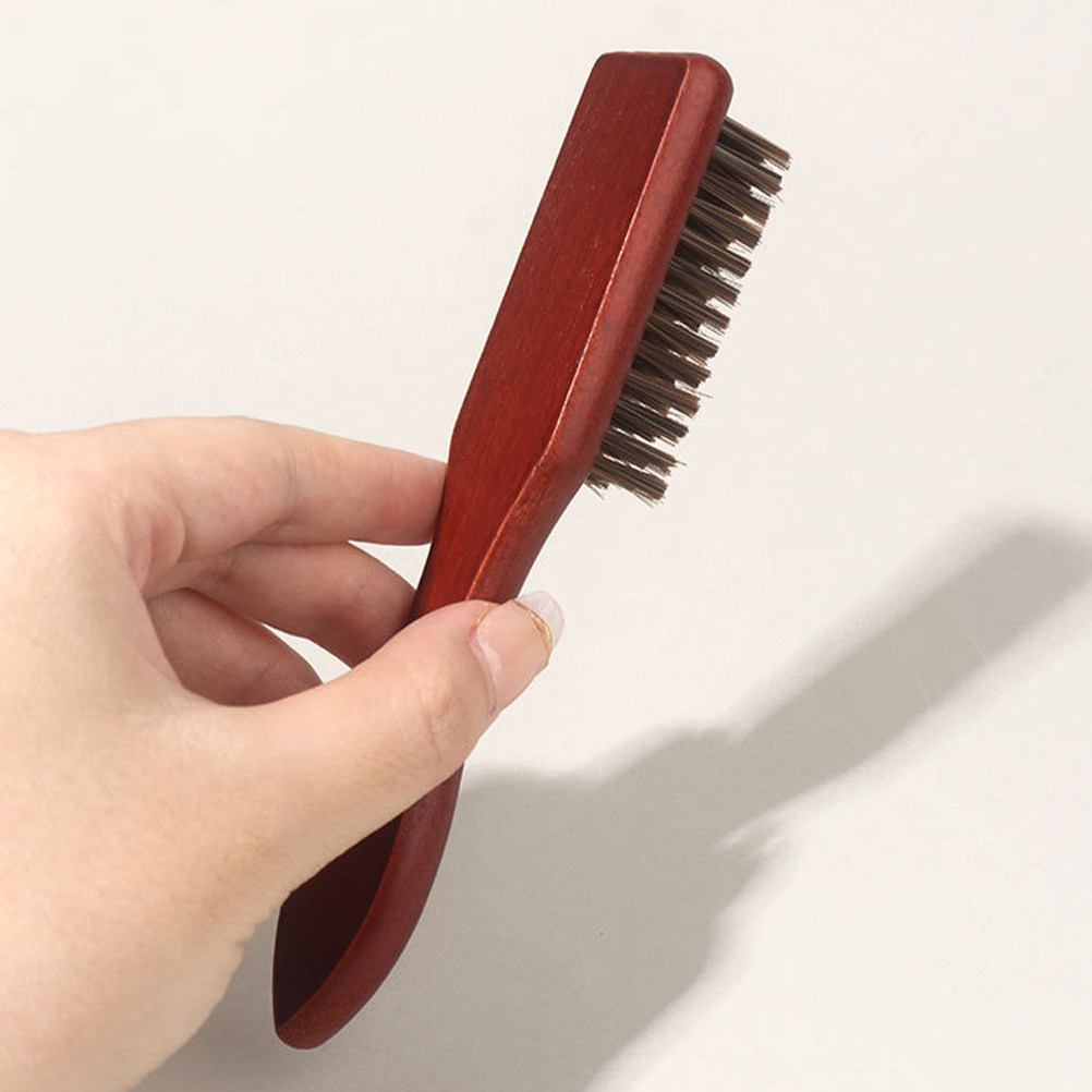 2Pcs Beard Grooming Brush Wood - Men'S Grooming Hair ulasan dan harga