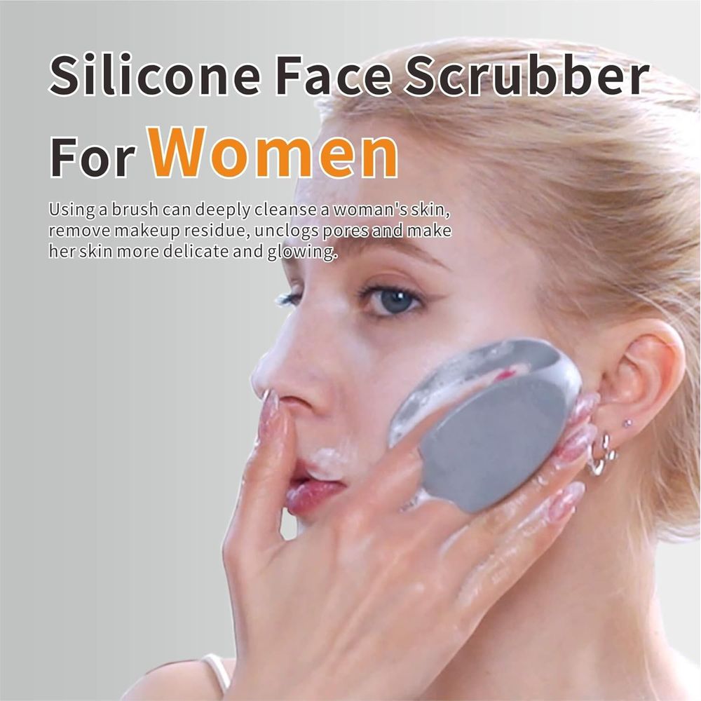Silicone Ace Scrubber Cleansin - Exfoliating Scrub Mens ulasan dan harga