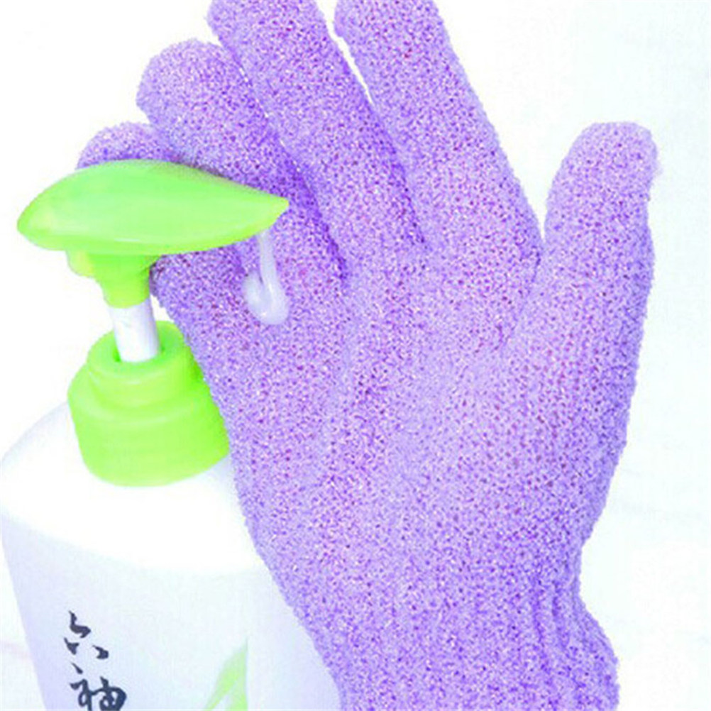 2Pcs Shower Exfoliating Gloves - Exfoliating Scrub Mens ulasan dan harga