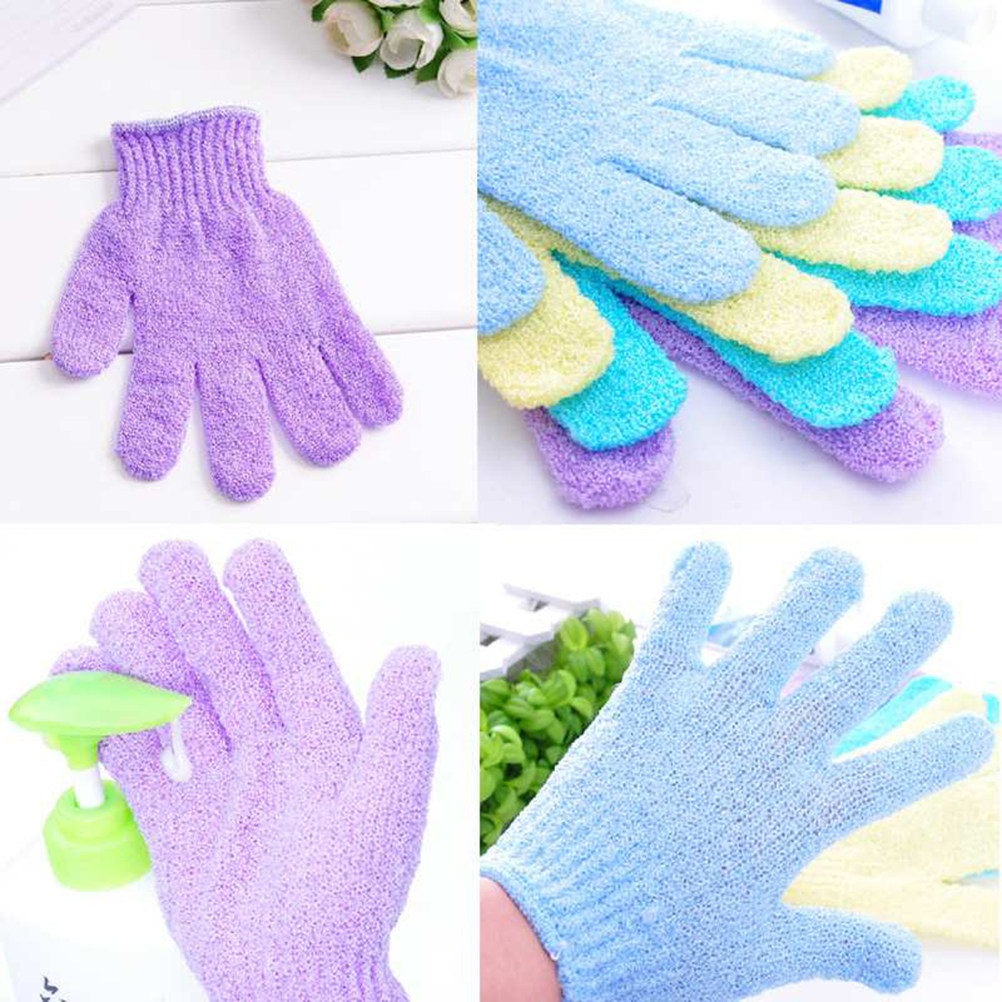 2Pcs Shower Exfoliating Gloves - Exfoliating Scrub Mens ulasan dan harga