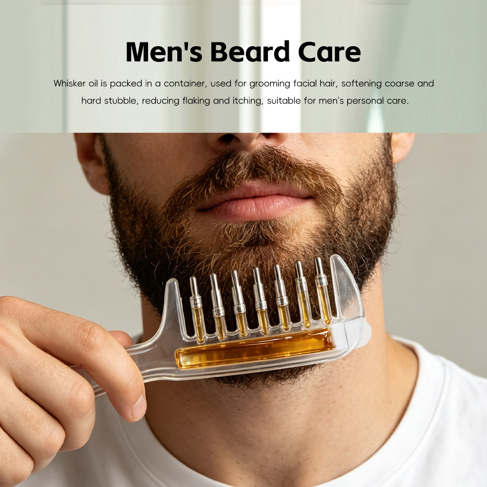 Unisex Transparent Essential O - Beard Oil Growth ulasan dan harga