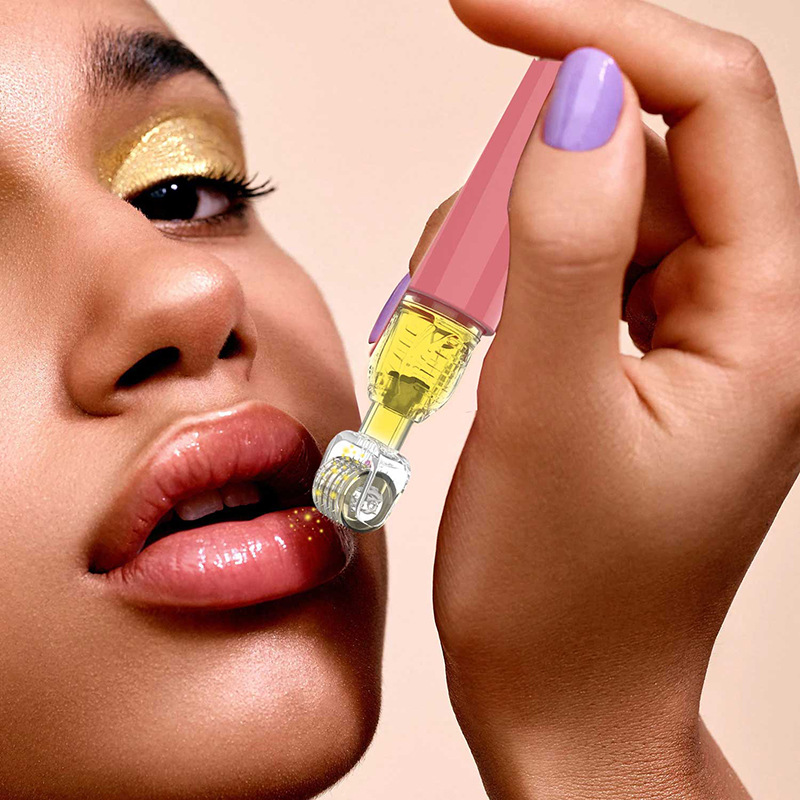 Women Facial Lip Derma Roller  - Beard Oil Growth ulasan dan harga