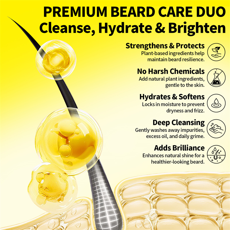 Men Beard Oil Kit Beard Moistu - Beard Oil Growth ulasan dan harga