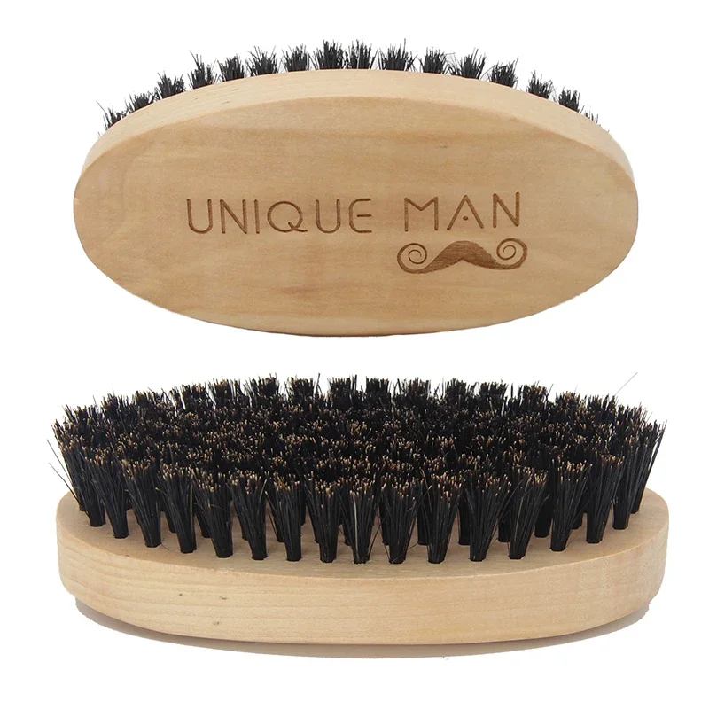 Wooden Hair Beard Brush For Me - Men'S Grooming Hair ulasan dan harga