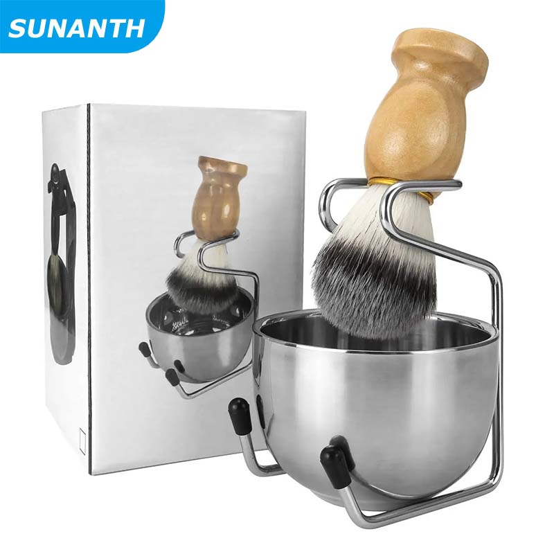 Stainless Steel Men‘s Shaving  - Shaving Bowl Soap ulasan dan harga