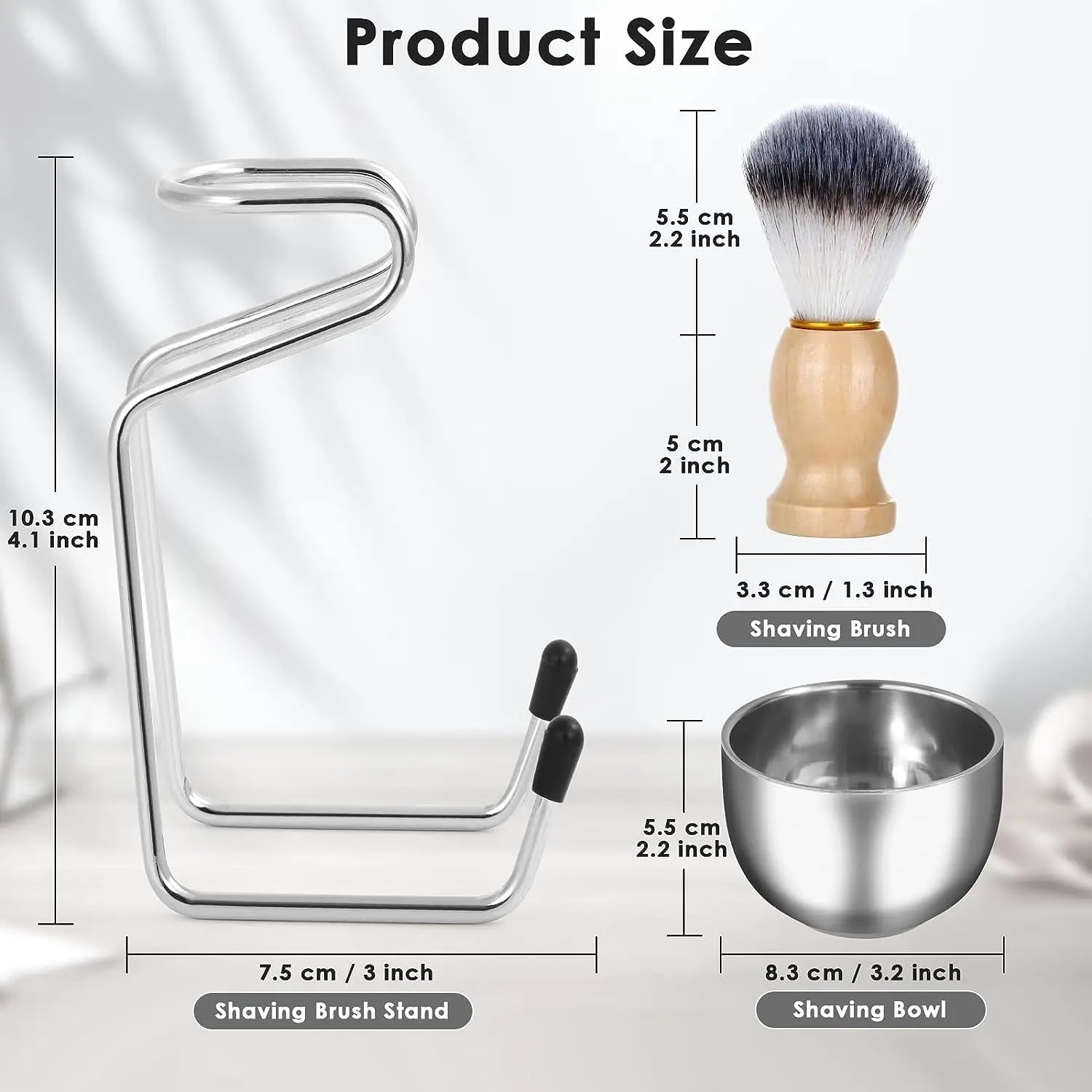 Stainless Steel Men‘s Shaving  - Shaving Bowl Soap ulasan dan harga