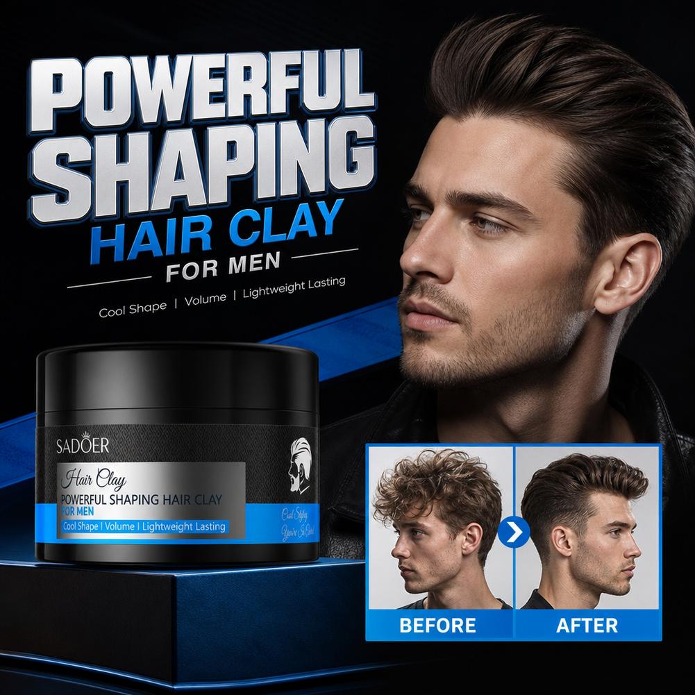 Matte Hair Styling Clay Strong - Men'S Grooming Hair ulasan dan harga