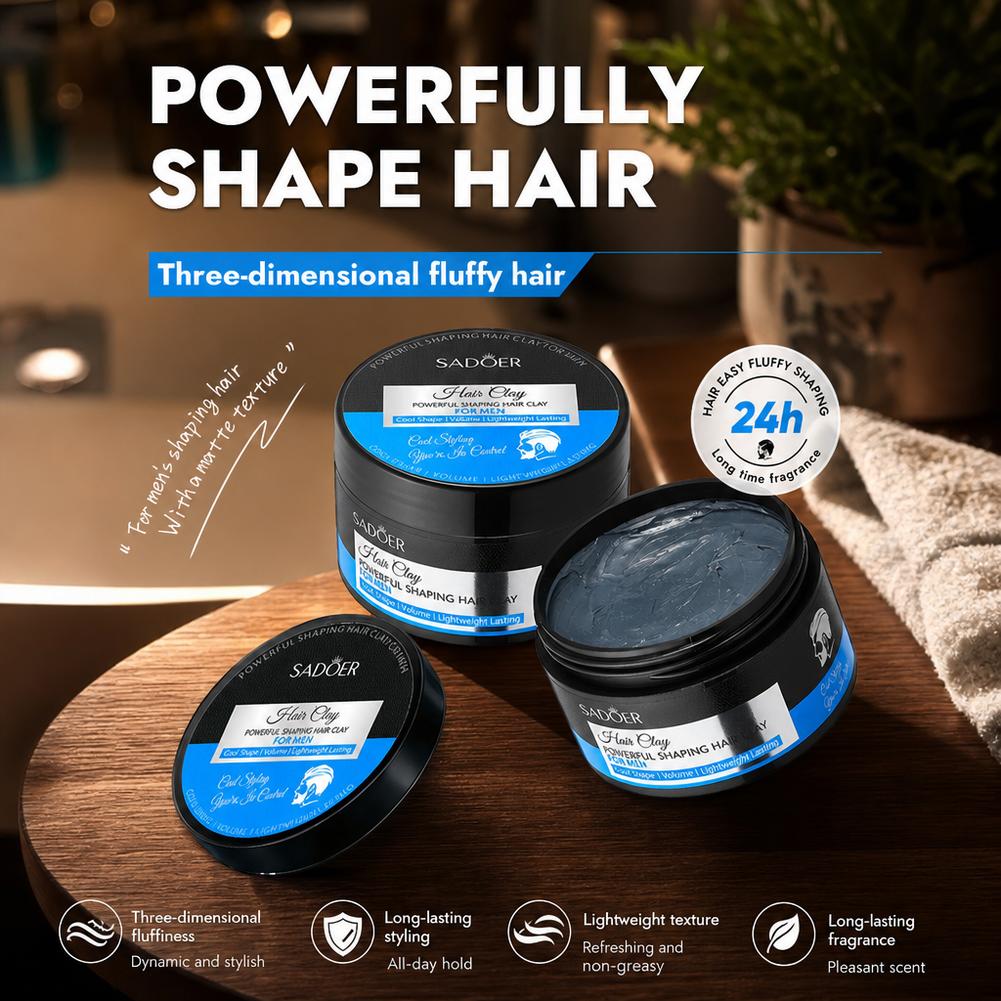 Matte Hair Styling Clay Strong - Men'S Grooming Hair ulasan dan harga