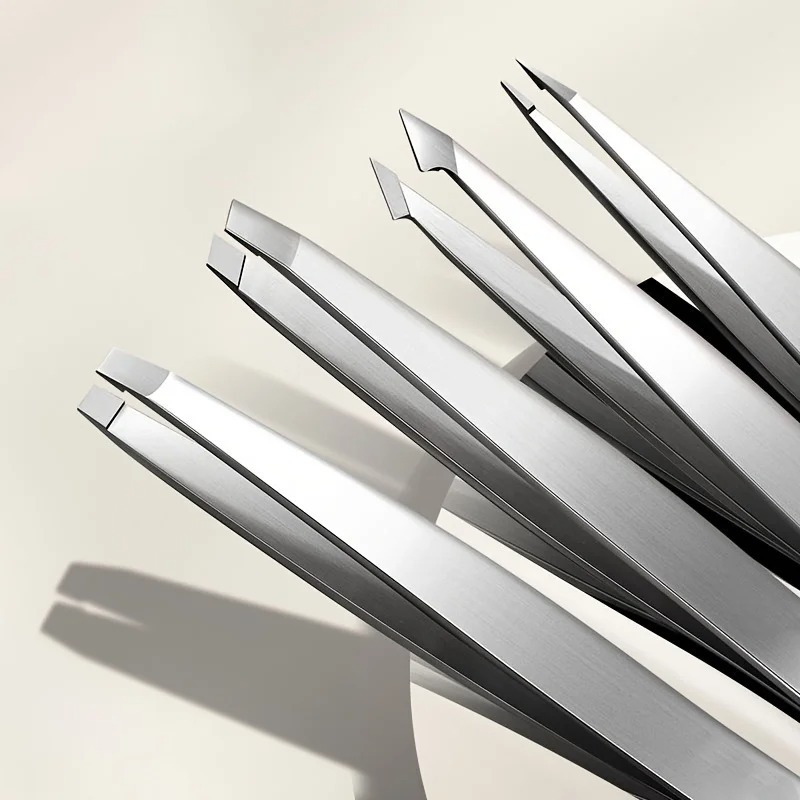 4 Pieces Professional Tweezers - Mens Grooming Treatment ulasan dan harga