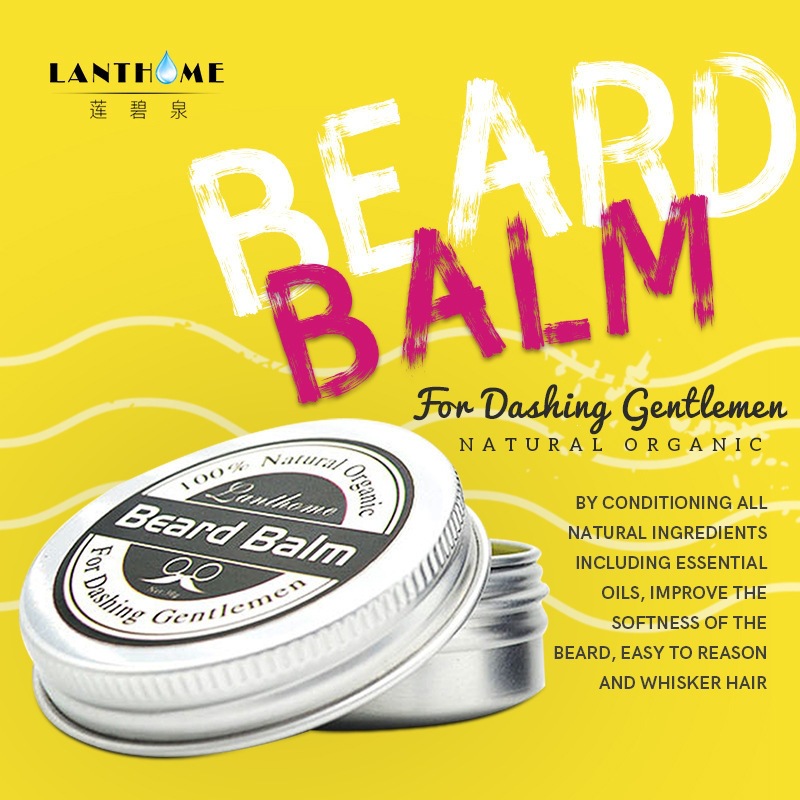 Natural Beard Balm Wax Beard G - Beard Oil Growth ulasan dan harga
