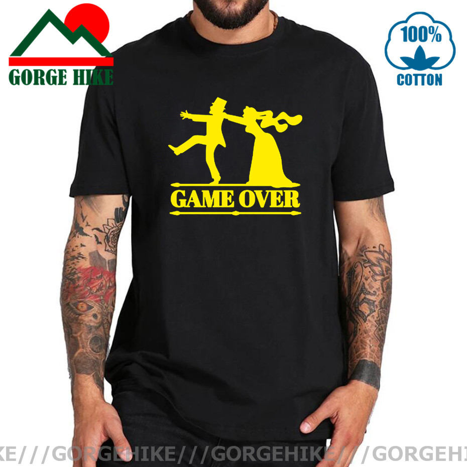 Game Over Tees Men Bride Tops  - Men'S Grooming For Marriage ulasan dan harga