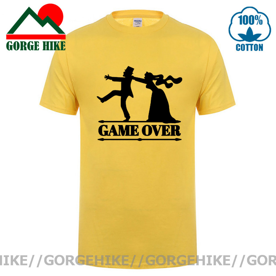 Game Over Tees Men Bride Tops  - Men'S Grooming For Marriage ulasan dan harga