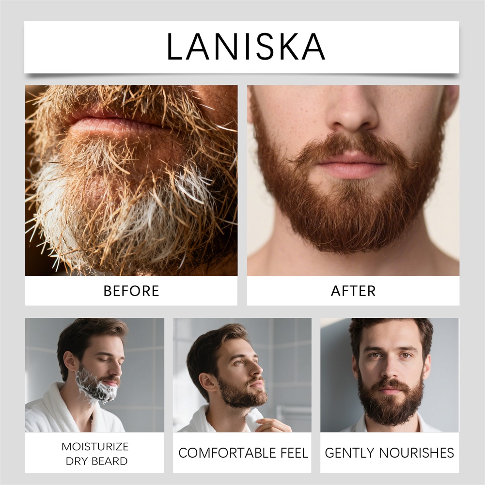 Beard Cream With Shea-Butter-C - Beard Oil Growth ulasan dan harga