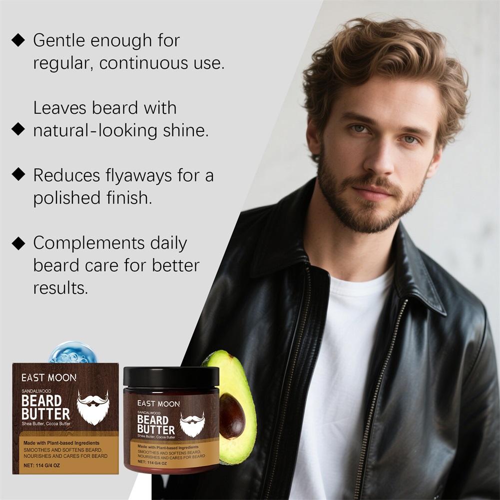 Beard Cream With Shea-Butter-C - Beard Oil Growth ulasan dan harga