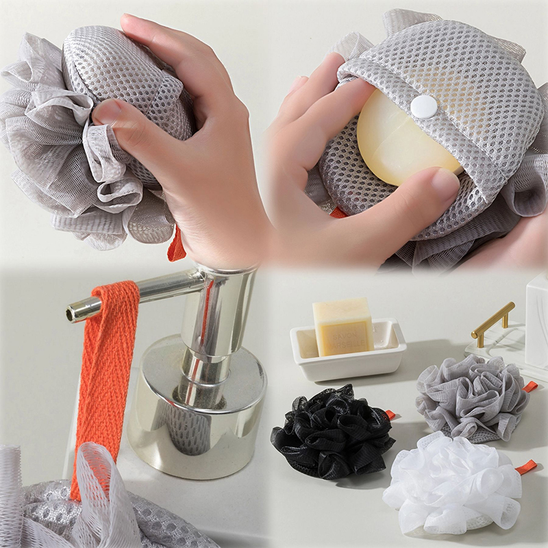 1 Piece Of Soft Loofah Sponge  - Exfoliating Scrub Mens ulasan dan harga