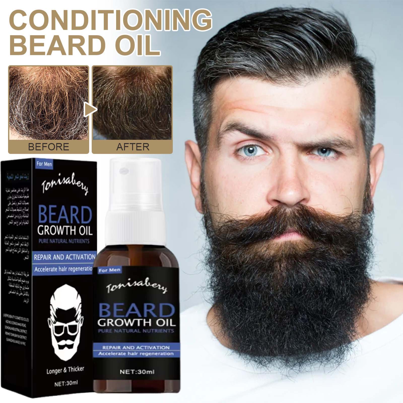 Beard Growth Oil Beard Wax Bal - Beard Oil Growth ulasan dan harga