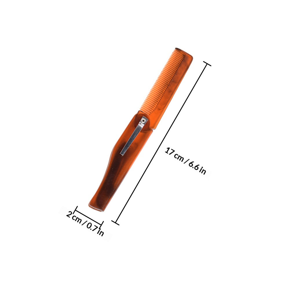 Foldable Hair Comb for Men Por - Men'S Grooming Hair ulasan dan harga