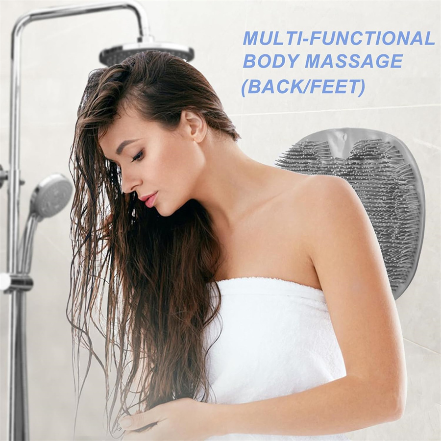 Shower Foot Scrubber Mat Back  - Exfoliating Scrub Mens ulasan dan harga