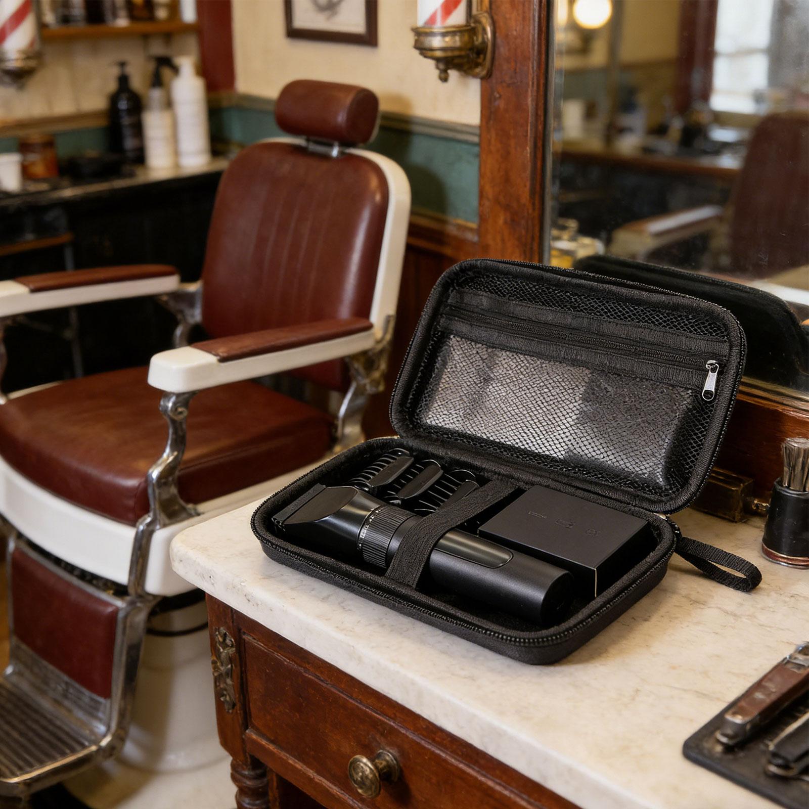 and Trimmer Bag Barber Case Po - Men'S Grooming Organizer ulasan dan harga