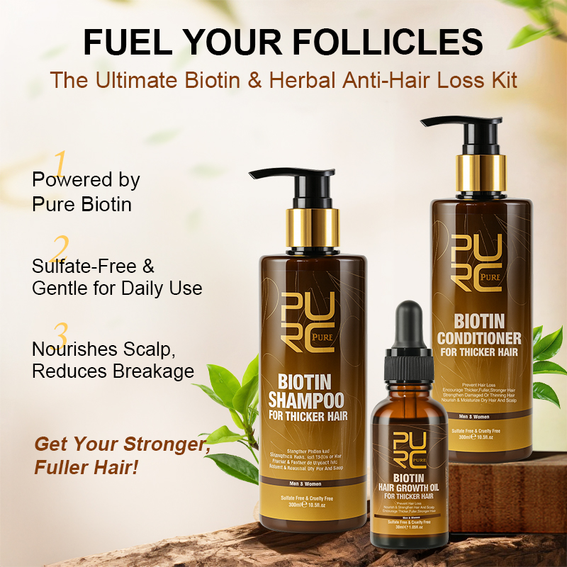 PURC Fast Hair Growth Products - Beard Oil Growth ulasan dan harga