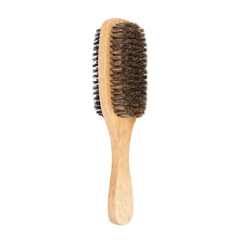Beard Brush with Natural Woode - Men'S Grooming Organizer ulasan dan harga