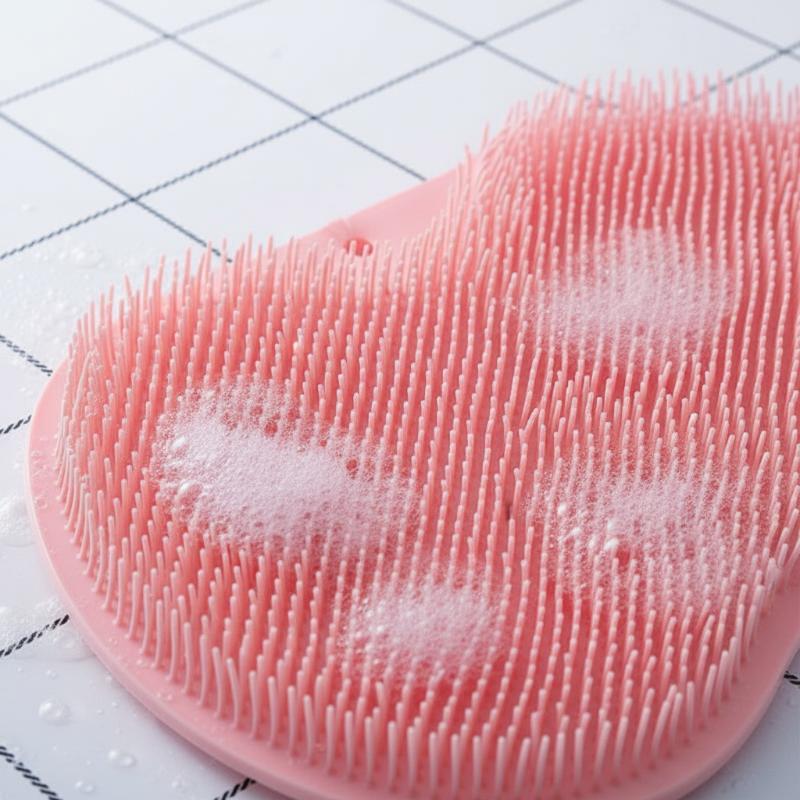 Shower Foot Scrubber Mat Back  - Exfoliating Scrub Mens ulasan dan harga