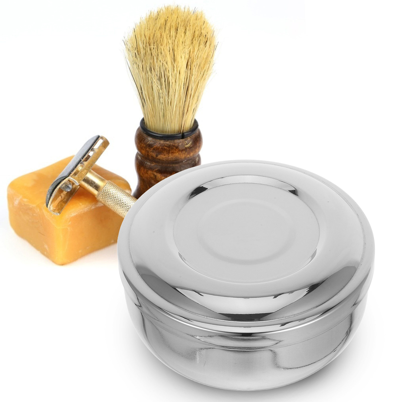 Stainless Steel Metal Shaving  - Shaving Bowl Soap ulasan dan harga