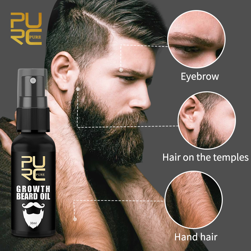 PURC Beard Growth Oil for Men  - Mens Grooming Treatment ulasan dan harga