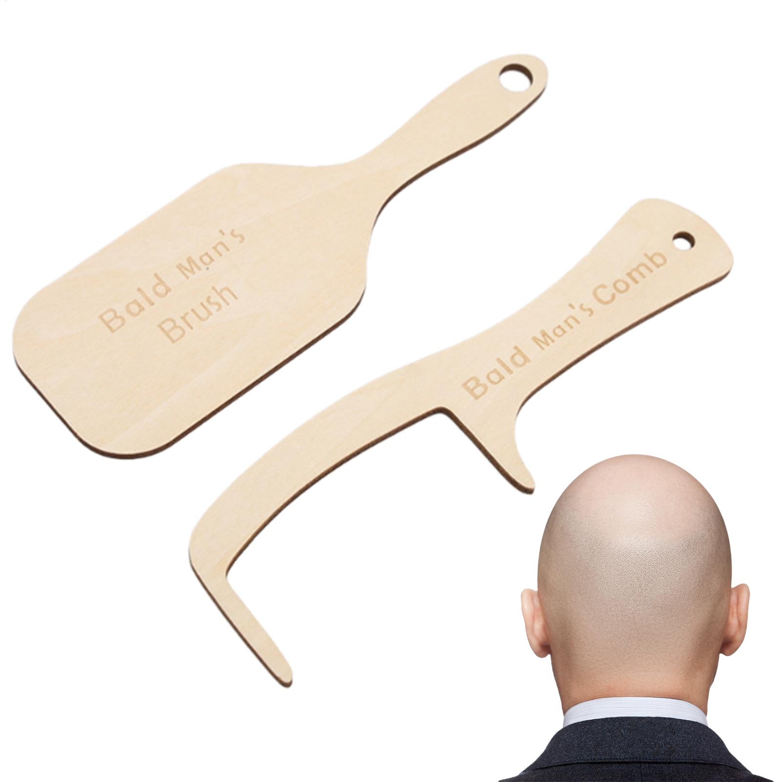2pcs Funny Bald Man Grooming T - Men'S Grooming Organizer ulasan dan harga