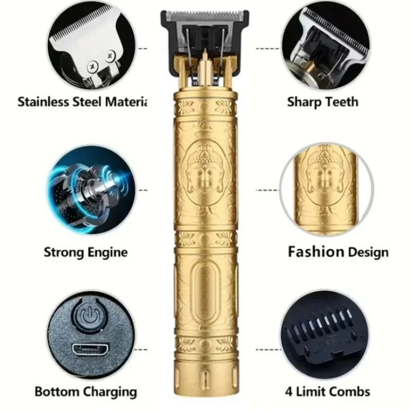 T9 Electric Beard Trimmer Cord - Men'S Grooming Organizer ulasan dan harga
