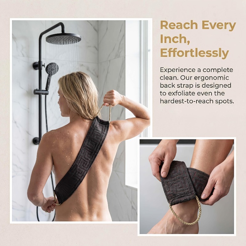 Long Back Brush Exfoliating Ba - Exfoliating Scrub Mens ulasan dan harga